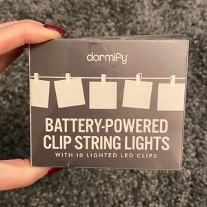 Battery Powered Clip String Lights